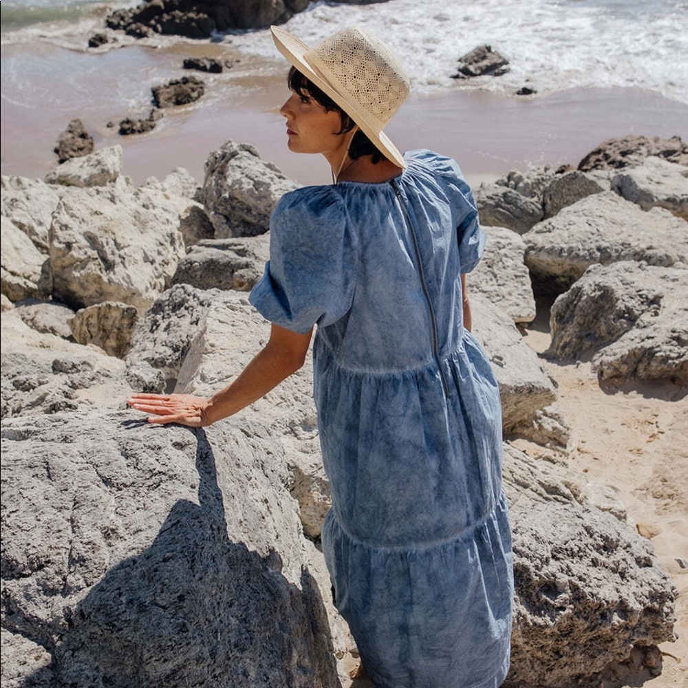 BROOKES BOSWELL Field Hat in Natural Panama Straw